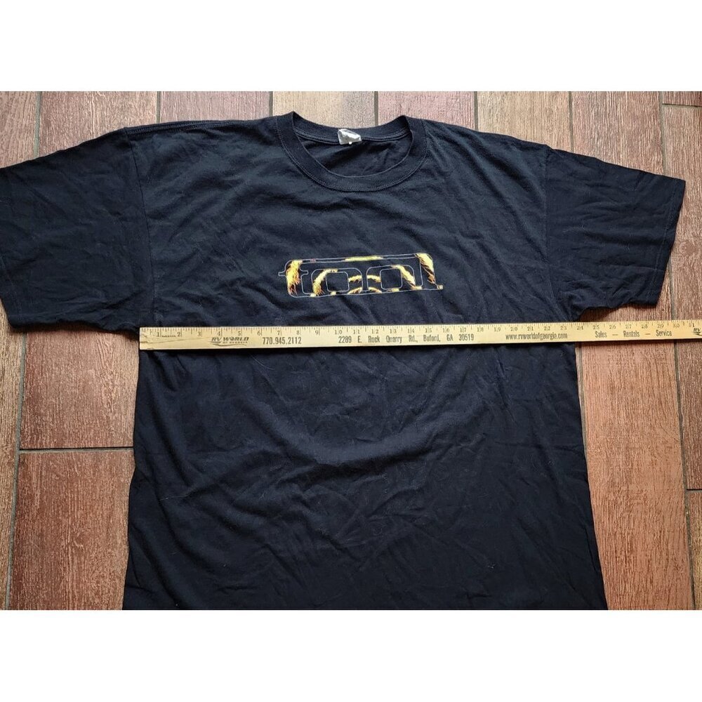 2007 TOOL 10,000 Days Tour Concert Double Sided Black T-Shirt XXL 2XL Anvil Tag - Picture 7 of 9